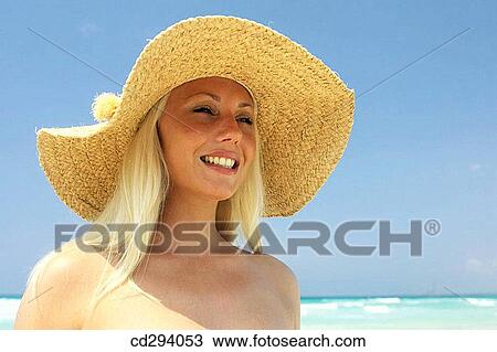 beach, blond, 30's View Large Photo Image Stock Image - beach, blond, 30's. Fotosearch
