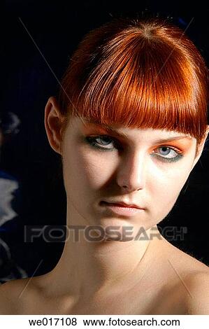 beauty, blue eyes, Beauty Care, adolescence View Large Photo Image Stock Photo - beauty, blue eyes, Beauty Care, adolescence. Fotosearch