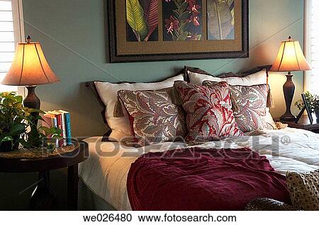 Bedroom interior View Large Photo Image Stock Image - Bedroom interior. Fotosearch
