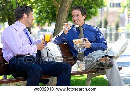 bench, business, break-time, break, 30's View Large Photo Image Stock Image - bench, business, break-time, break, 30's. Fotosearch
