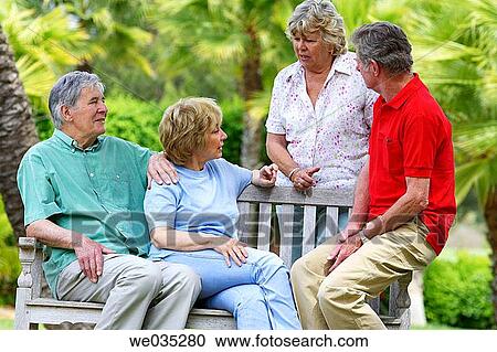 bench, calm, chat View Large Photo Image Stock Image - bench, calm, chat. Fotosearch