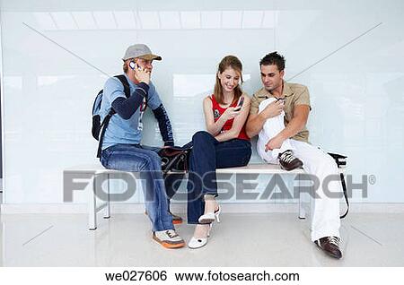 bench, cell phone, calling, boy, adolescence View Large Photo Image Stock Photograph - bench, cell phone, calling, boy, adolescence. Fotosearch