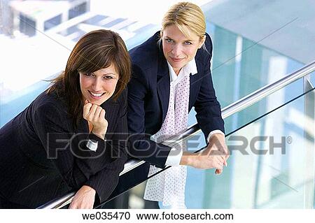 blond, businesspeople, business, brunette, 30's View Large Photo Image Stock Image - blond, businesspeople, business, brunette, 30's. Fotosearch