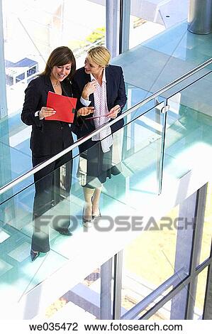 blond, businesspeople, business, brunette, 30's View Large Photo Image Stock Image - blond, businesspeople, business, brunette, 30's. Fotosearch