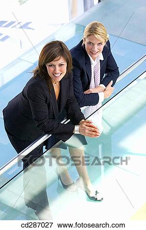 blond, businesspeople, business, brunette, 30's View Large Photo Image Stock Photo - blond, businesspeople, business, brunette, 30's. Fotosearch