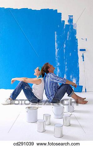 blue, break-time, break, at-home View Large Photo Image Stock Photo - blue, break-time, break, at-home. Fotosearch
