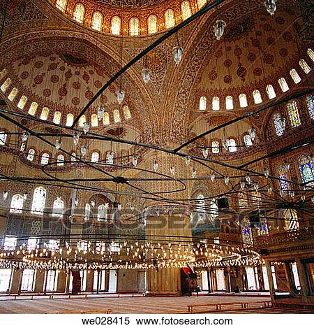 Blue Mosque. Istambul. Turkey. View Large Photo Image Stock Photography - Blue Mosque. Istambul. Turkey.. Fotosearch