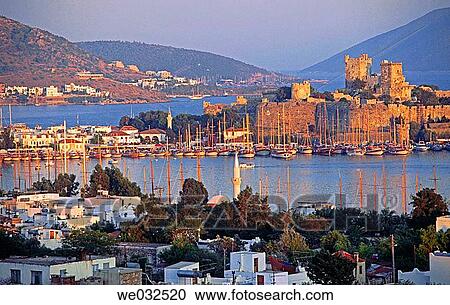Stock Image - Bodrum, Turkey. Fotosearch