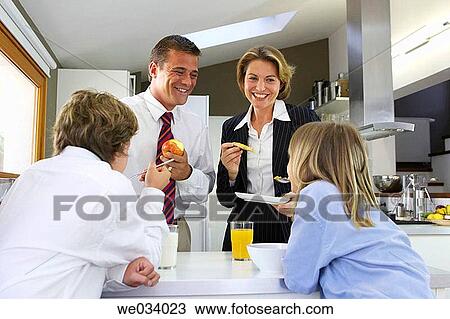 boy, brother, breakfast, at-home View Large Photo Image Stock Image - boy, brother, breakfast, at-home. Fotosearch