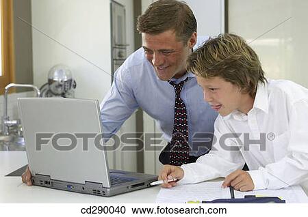boy, businesspeople, businessman, at-home View Large Photo Image Stock Image - boy, businesspeople, businessman, at-home. Fotosearch