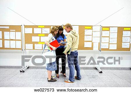 boy, college, Bulletin board, adolescence View Large Photo Image Stock Image - boy, college, Bulletin board, adolescence. Fotosearch