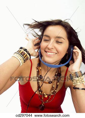 brunette, contemporary, adolescence View Large Photo Image Picture - brunette, contemporary, adolescence. Fotosearch