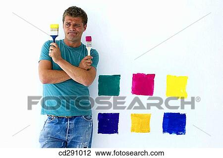 brush, choosing, choice, at-home View Large Photo Image Stock Image - brush, choosing, choice, at-home. Fotosearch