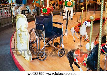 Burnaby Heritage Village Carousel, wheelchair seat View Large Photo Image Stock Photo - Burnaby Heritage Village Carousel, wheelchair seat. Fotosearch