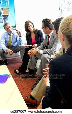 Stock Photo - business, businessman, businesspeople, businesswoman. Fotosearch
