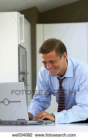 business, casual, businesspeople, businessman, at-home View Large Photo Image Stock Image - business, casual, businesspeople, businessman, at-home. Fotosearch