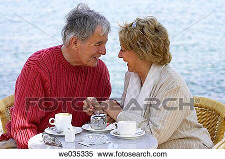 Cafe terrace, chat, coffee View Large Photo Image Stock Photography - Cafe terrace, chat, coffee. Fotosearch