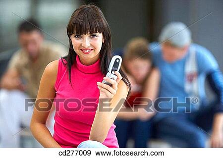 cell phone, communication, adolescence View Large Photo Image Stock Photo - cell phone, communication, adolescence. Fotosearch