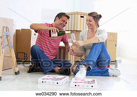 Champagne, at-home View Large Photo Image Stock Image - Champagne, at-home. Fotosearch
