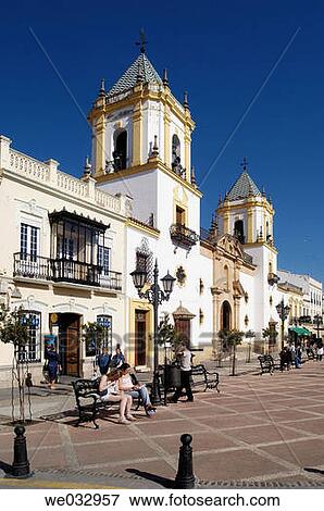 Church of Nuestra Se±ora del Socorro, Ronda. Mßlaga province, Andalusia, Spain View Large Photo Image Stock Photo - Church of Nuestra Se±ora del Socorro, Ronda. Mßlaga province, Andalusia, Spain. Fotosearch