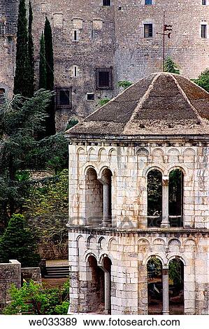 Church of Sant Pere de Galligants monastery, Girona. Catalonia, Spain View Large Photo Image Stock Photo - Church of Sant Pere de Galligants monastery, Girona. Catalonia, Spain. Fotosearch