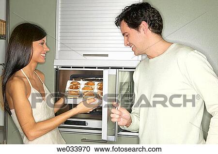 contemporary, couple, at-home View Large Photo Image Stock Image - contemporary, couple, at-home. Fotosearch