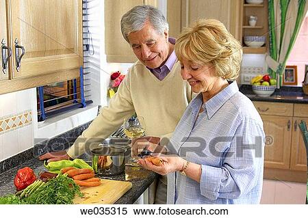 Stock Photography - contemporary, couple, at-home. Fotosearch