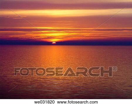 Denmark, western Jutland, dramatic colors and sky in sunset over the Limfjord View Large Photo Image Stock Image - Denmark, western Jutland, dramatic colors and sky in sunset over the Limfjord. Fotosearch