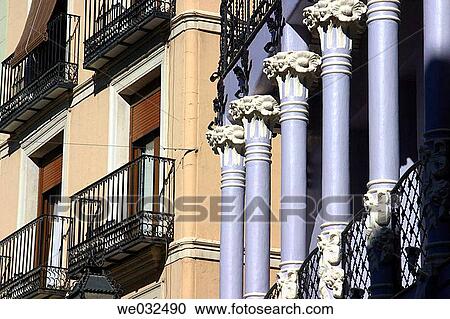 Detail of building in Plaza del Torico, Teruel. Arag? n, Spain View Large Photo Image Stock Image - Detail of building in Plaza del Torico, Teruel. Arag? n, Spain. Fotosearch