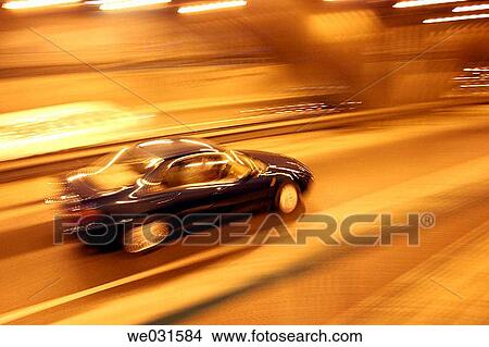 Driving in a tunnel View Large Photo Image Picture - Driving in a tunnel. Fotosearch