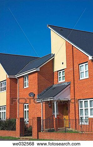 ew English townhouses View Large Photo Image Stock Photo - ew English townhouses. Fotosearch