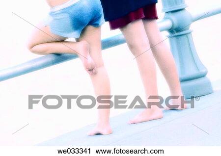Stock Image - Feet abstract. Fotosearch