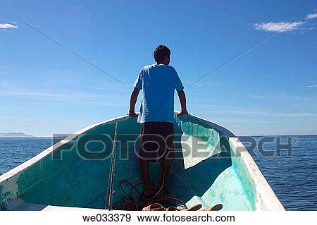 Fisherman on boat View Large Photo Image Stock Photo - Fisherman on boat. Fotosearch
