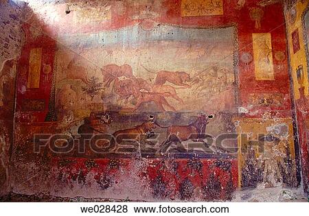 Frescoes. Pompei. Naples. Italy. View Large Photo Image Stock Photo - Frescoes. Pompei. Naples. Italy.. Fotosearch