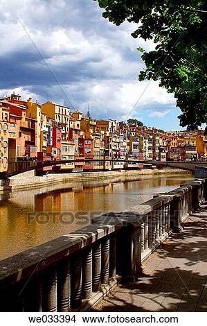 Girona. Catalonia, Spain View Large Photo Image Picture - Girona. Catalonia, Spain. Fotosearch