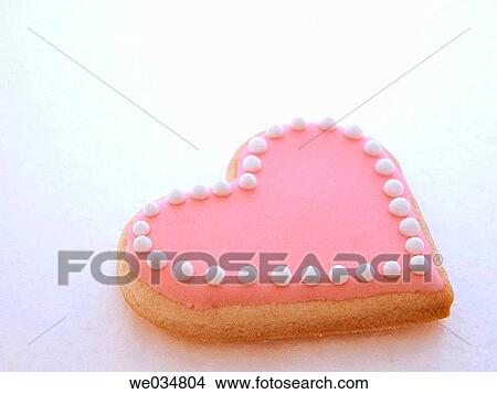 Heart shaped cookie View Large Photo Image Picture - Heart shaped cookie. Fotosearch