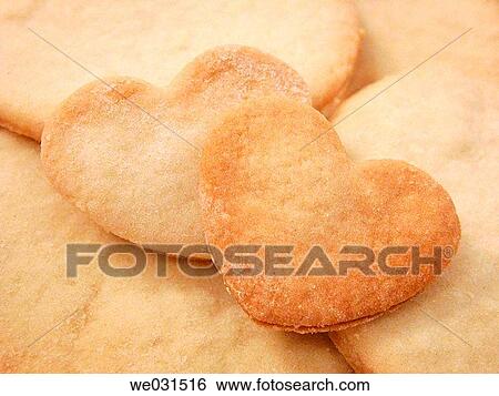 Heart shaped cookies View Large Photo Image Stock Photograph - Heart shaped cookies. Fotosearch