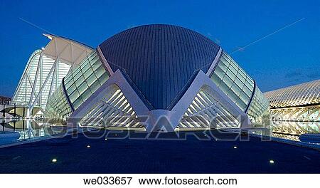 Hemisferic, City of Arts and Sciences by S. Calatrava, Valencia. Comunidad Valenciana, Spain View Large Photo Image Stock Photo - Hemisferic, City of Arts and Sciences by S. Calatrava, Valencia. Comunidad Valenciana, Spain. Fotosearch
