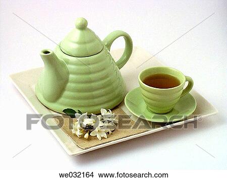 Jasmine tea View Large Photo Image Picture - Jasmine tea. Fotosearch