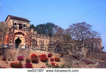 Jhansi Fort, bastion, fortification and entrance. Jhansi. India. View Large Photo Image Stock Photo - Jhansi Fort, bastion, fortification and entrance. Jhansi. India.. Fotosearch