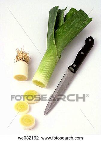Leek View Large Photo Image Stock Image - Leek. Fotosearch