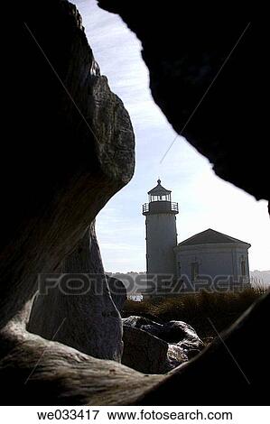 Stock Photo - Lighthouse, Portland. Oregon, USA. Fotosearch