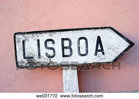 Lisboa sign, Sintra. Portugal View Large Photo Image Stock Image - Lisboa sign, Sintra. Portugal. Fotosearch