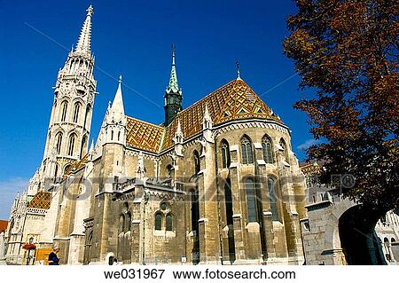 Matias church. Buda. Budapest. Hungary. View Large Photo Image Stock Photo - Matias church. Buda. Budapest. Hungary.. Fotosearch