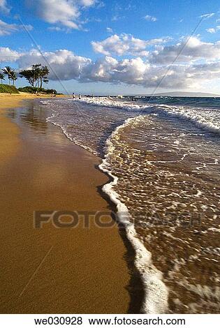 Maui beach. Hawaii, USA View Large Photo Image Stock Photo - Maui beach. Hawaii, USA. Fotosearch