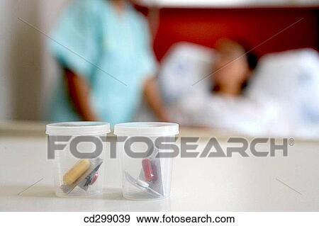 Medication, medicines, hospitalized patient View Large Photo Image Stock Photo - Medication, medicines, hospitalized patient. Fotosearch