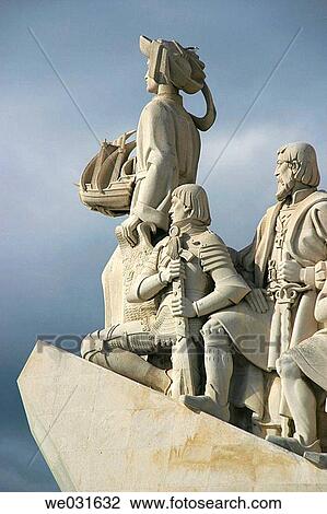 Monumet to the Discoveries, Lisbon. Portugal View Large Photo Image Stock Image - Monumet to the Discoveries, Lisbon. Portugal. Fotosearch