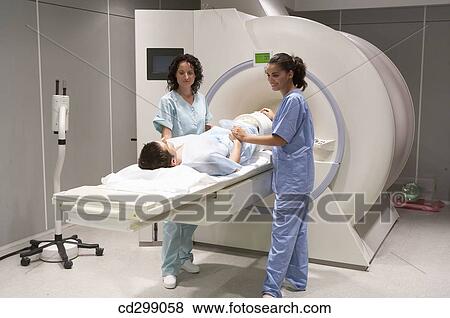 Stock Photo - NMR (Nuclear Magnetic Resonance), medical imaging for diagnosis. Fotosearch
