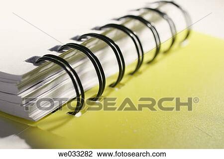 Stock Image - Notebook. Fotosearch