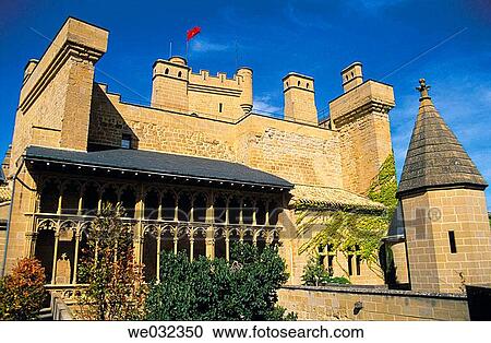 Olite castle. Navarra, Spain View Large Photo Image Stock Image - Olite castle. Navarra, Spain. Fotosearch